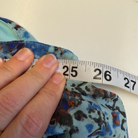 Junarose flowy printed layered sleeveless Flowy feminine tank top womens size 24 - Picture 6 of 7